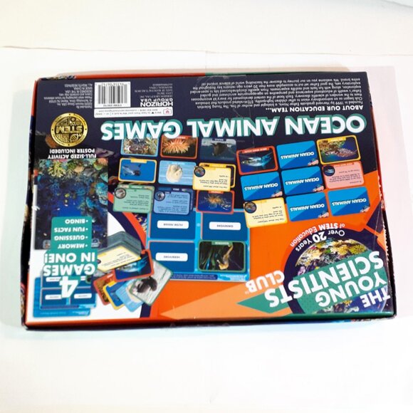 THE YOUNG SCIENTISTS CLUB - OCEANS ANIMAL GAMES - Picture 2 of 16